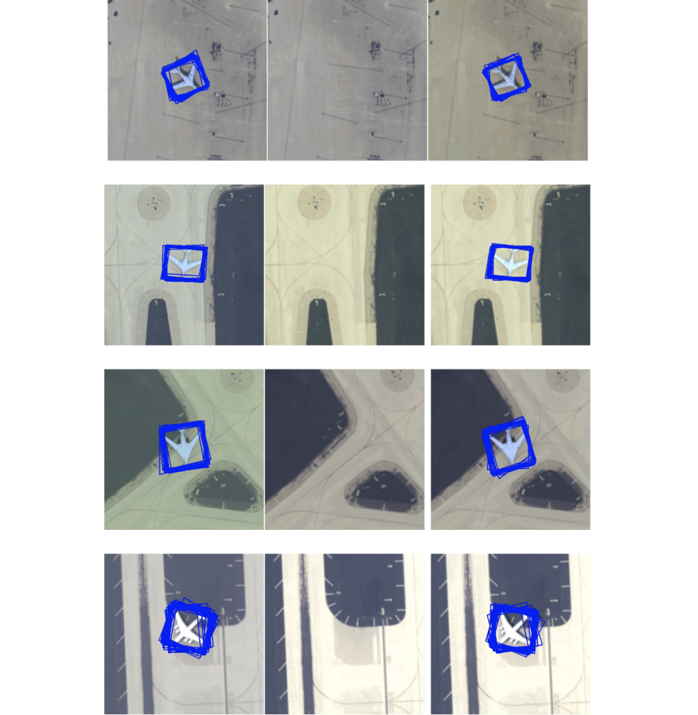 Examples of Change Pairs and Their Generated Region Proposals