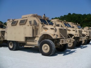 Tactical Wheeled Vehicles With ARL-Designed Internal IED-EFP Armor Configurations: MaxxPro MRAP