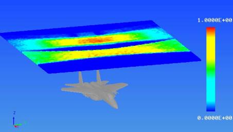 Figure 4: Example Burst Point Set Simulation and Display.