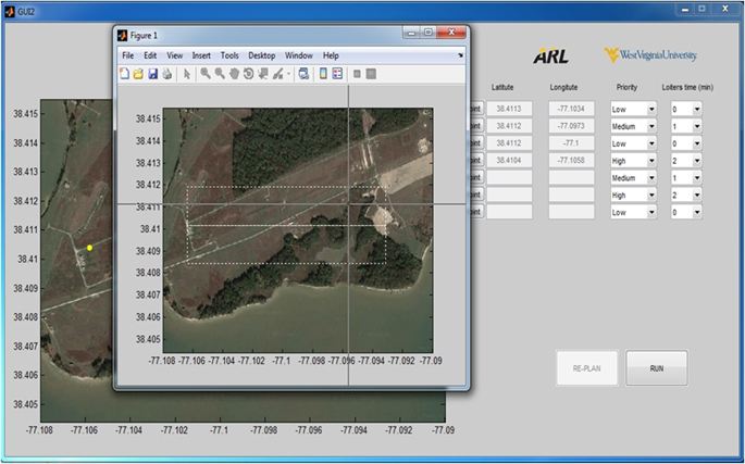 Figure 3: User Interface for Intelligent Tasker Software.