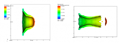 Figure 4: Baseline Model at 50 and 90 μs (Source: CCDC AC).