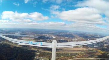 Figure 7 (bottom): NRL and the Air Vehicle Intelligence and Autonomy (AVIA) Lab at PSU Demonstrate Autonomous Soaring Algorithms (PSU Photo).