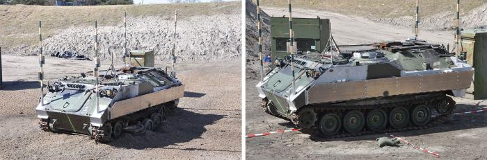 Figure 11: An Active Protection System (Photo Courtesy of ©TenCate Advanced Armor). 