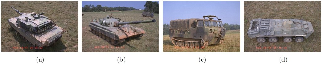 MSTAR Images Used for the CAD Models During the Model Preparation Phase