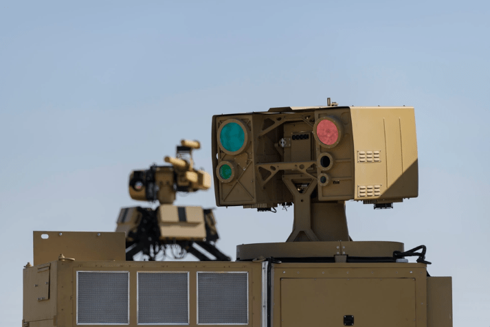 Supporting high-energy lasers for combat