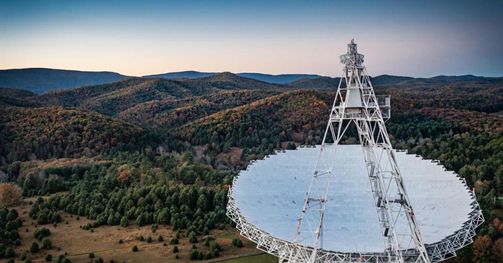 Green Bank Observatory in West Virginia.