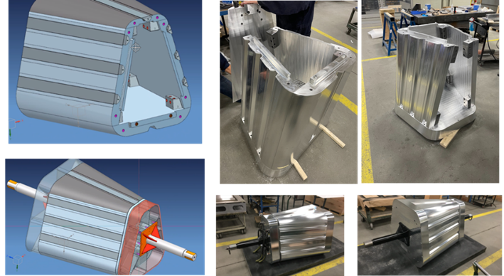 Figure 7. Breakaway Tool for Reinforced Fuselage Structure (Source: H. R. Luzetsky).