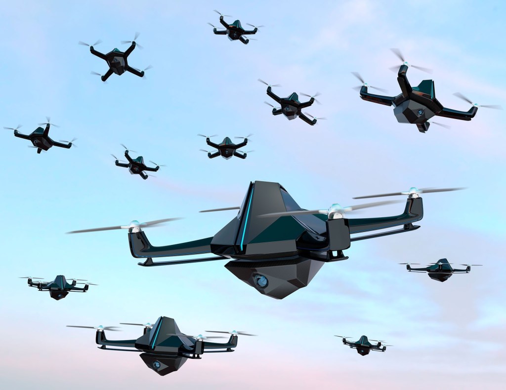 Swarm of Drones