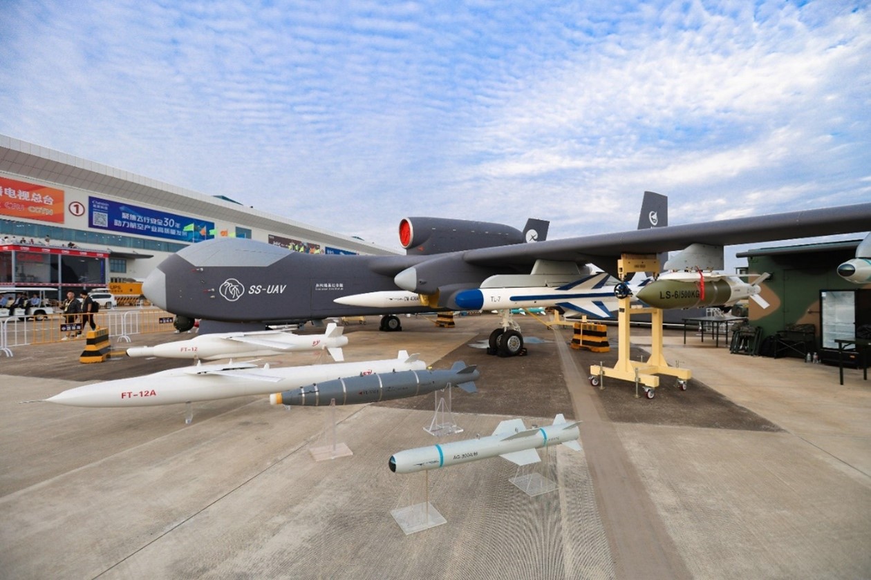 The Jiutian UAV on Display at the Zhuhai aishow