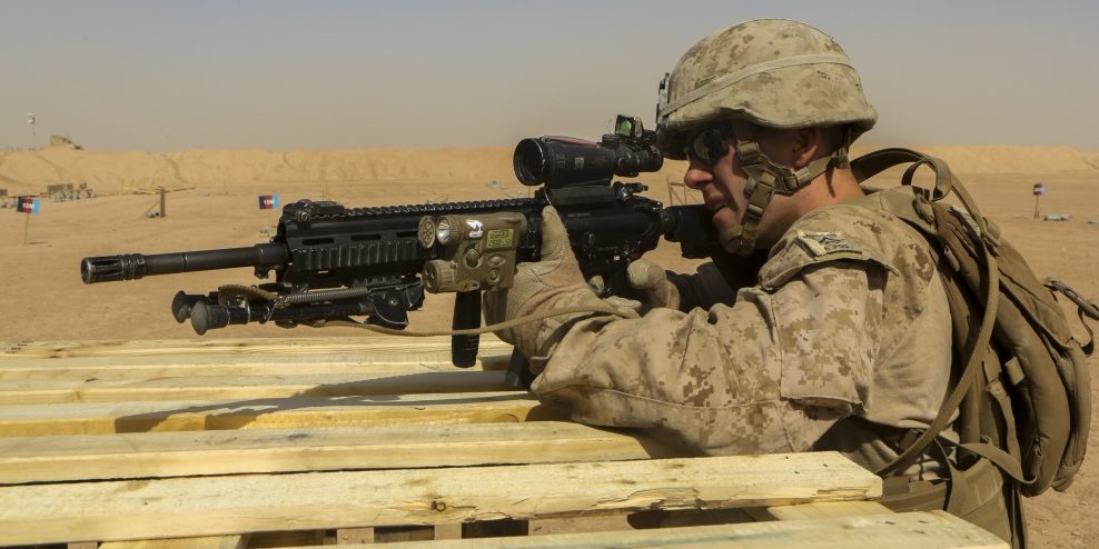 Source:  Cpl. Michael Dye, https://www.dvidshub.net/image/1412213/weapons-company-improves-weapon-skills