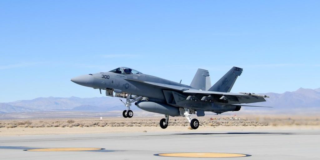 The U.S. Navy has declared initial operational capability for the F/A-18 E/F Infrared Search and Track Block II system. (U.S. Navy photo by Katie Archibald)