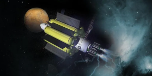 plasma thruster in space