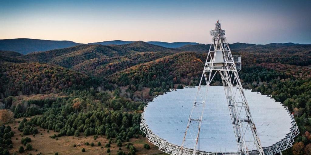 Green Bank Observatory in West Virginia.